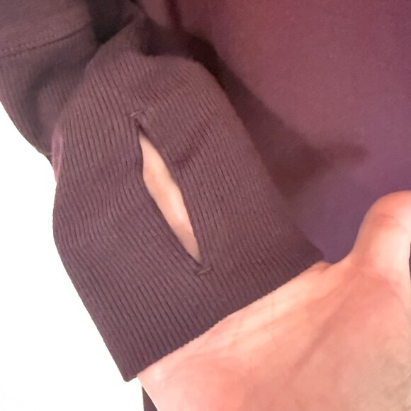 Athleta Studio Barre Sweatshirt Dress 2.0 Medium Athleisure Cozycore Studio Chic - Picture 5 of 9